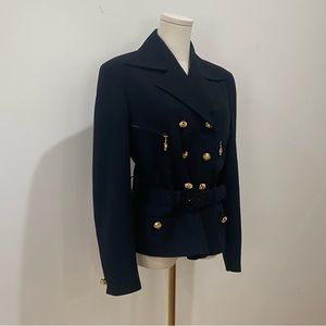 Nordstrom Classiques Black Wool Blazer